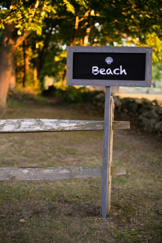 Chalkboard Sign Post