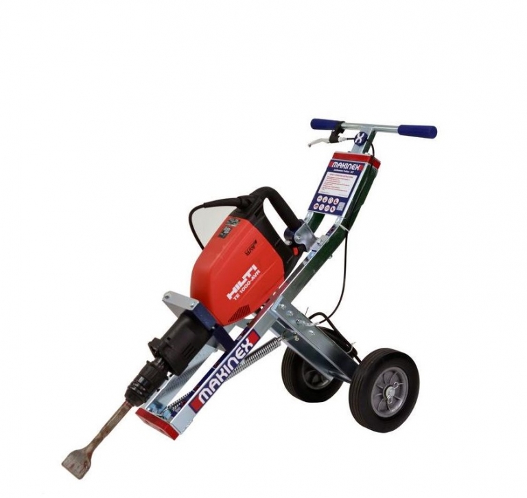 Tile Remover Jackhammer with cart Taylor Rental / Party Plus of