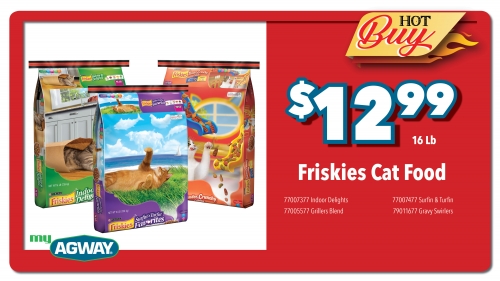 Friskies Cat Food, 16Lb