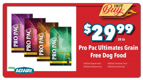 Pro Pac Ultimates Grain Free Dog Food
