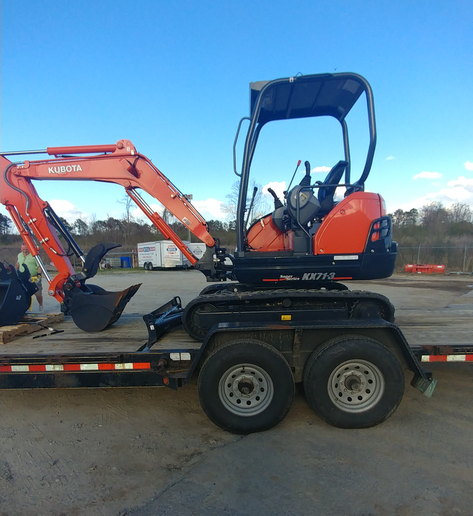 Kubota KX713 Mini Excavator Grand True Value Rental Clinton & Dunn, NC