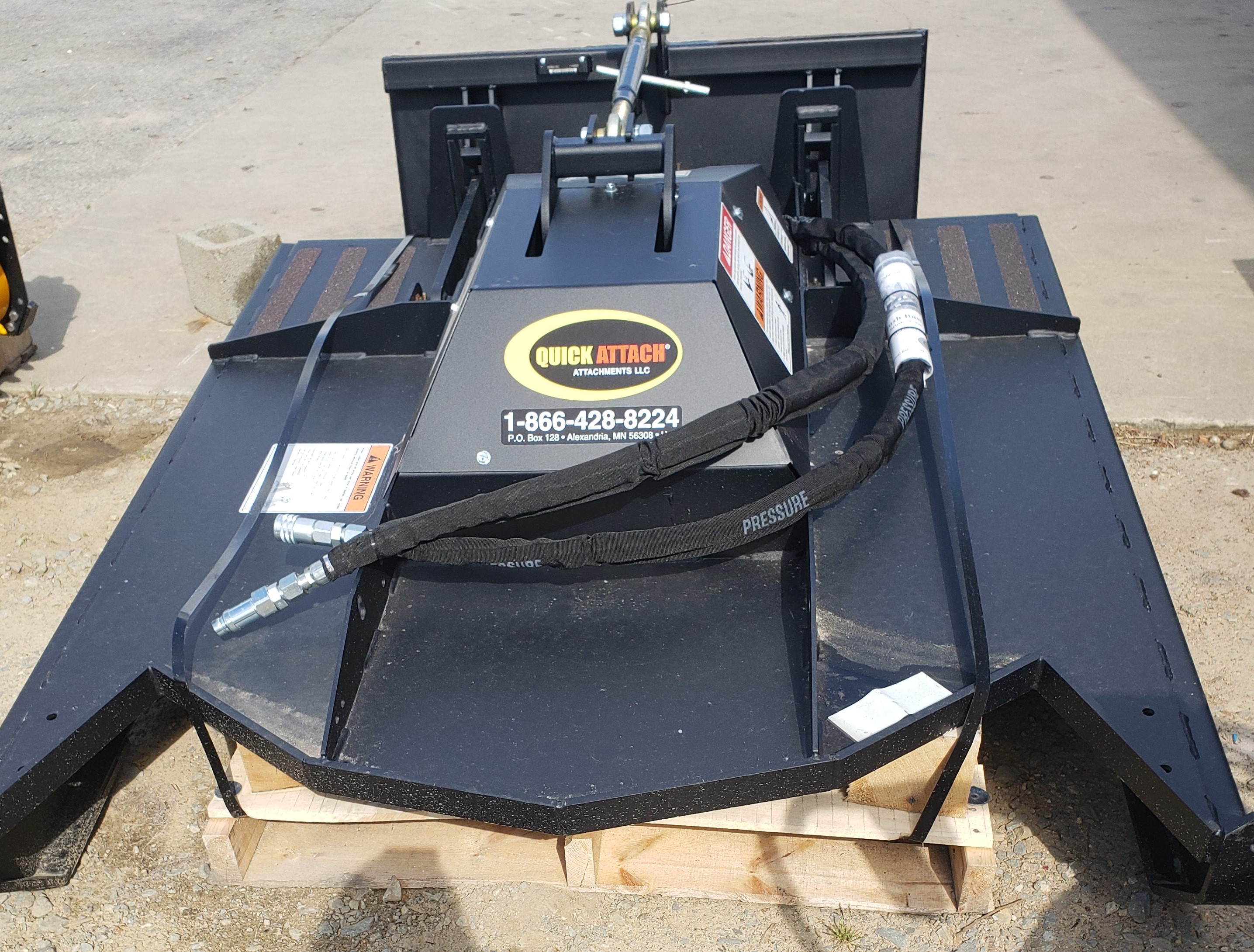 Rotary Brush Mower for Skid Steer Grand True Value Rental Clinton
