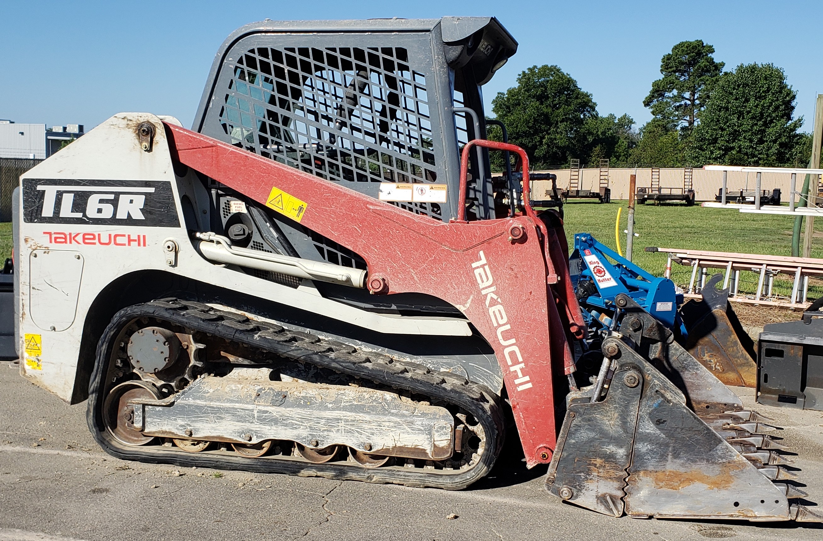 Takeuchi Track Skid Steer TL6R Grand True Value Rental Clinton & Dunn, NC