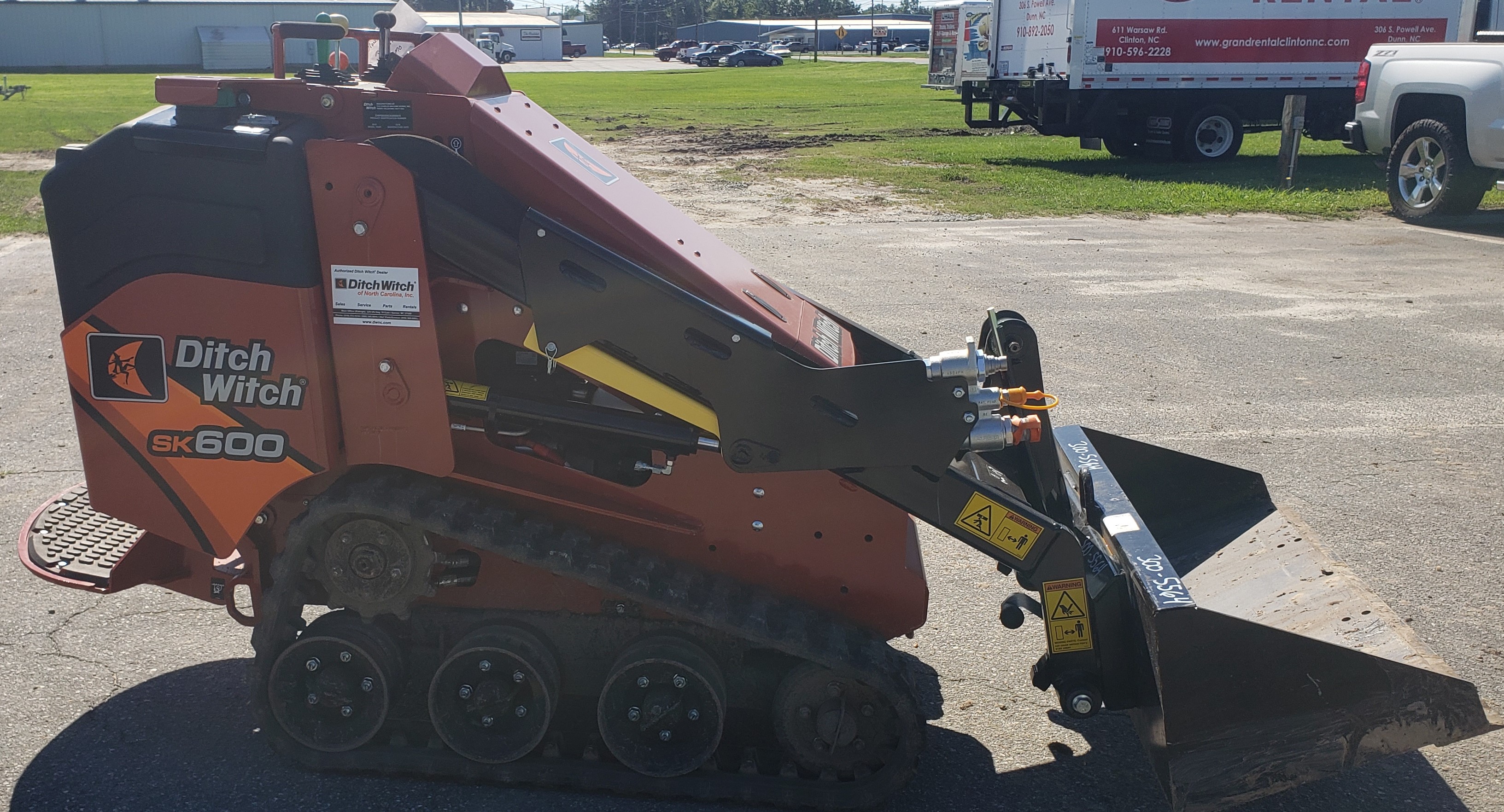 Ditch Witch Mini Skid Steer Grand True Value Rental Clinton & Dunn, NC