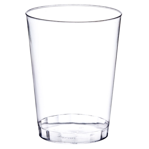 clear plastic wine tumbler