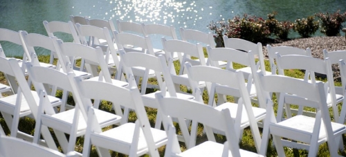 pre white resin folding chair grand rental station of hampton