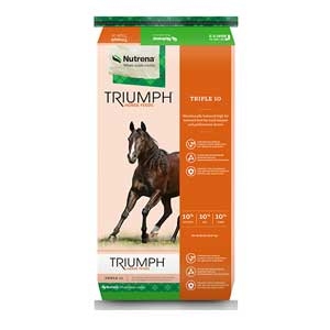 Nutrena® Triumph® Triple 10 Textured Horse Feed | R&J Feed Supply