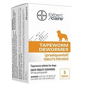 dewormer tapeworm bayer dogs