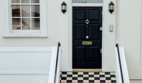 Tuxedo Kitchens and Black Front Doors Increase Sale Prices