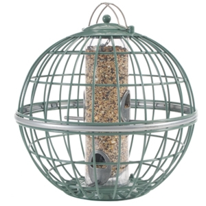 The Nuttery Globe Squirrel Proof Seed Globe Feeder Hanson Grain
