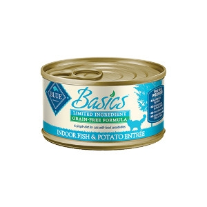 blue buffalo fish and potato cat food