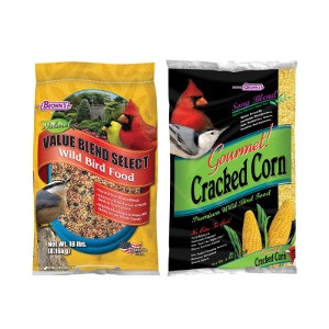 Brown's® Value Blend or Cracked Corn 4lb Now $.50