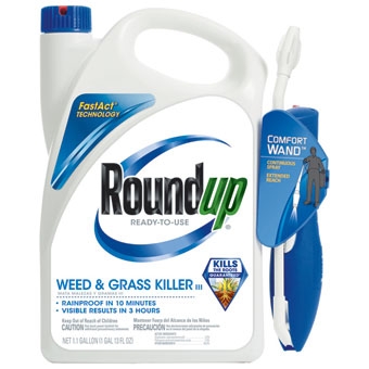 RoundupĀ® Weed & Grass Killer RTU 1.1 Gallon $19.99