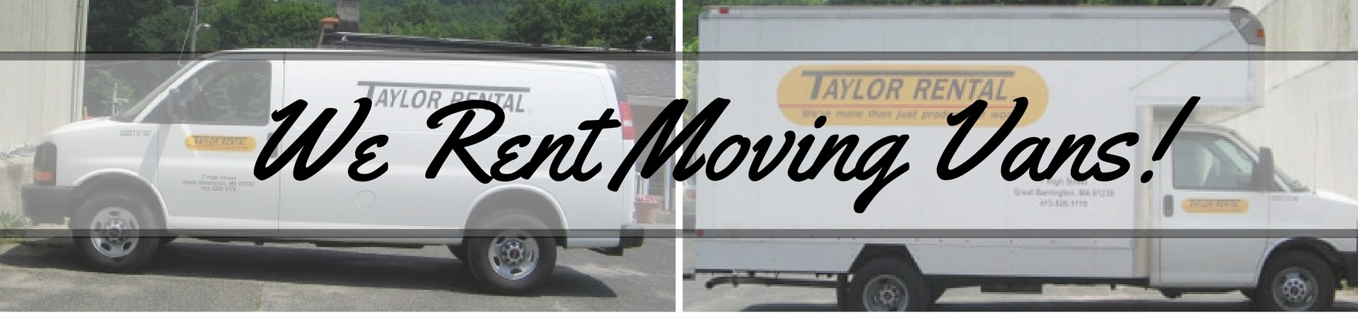 we rent moving vans