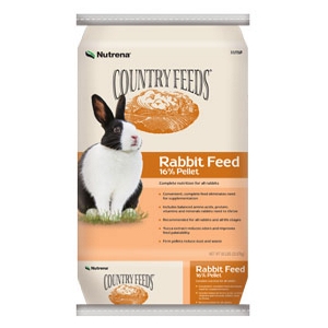 Country Feeds 16% Rabbit Feed, 50 Lb. 