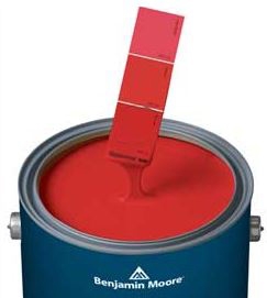 open paint can with stir stick
