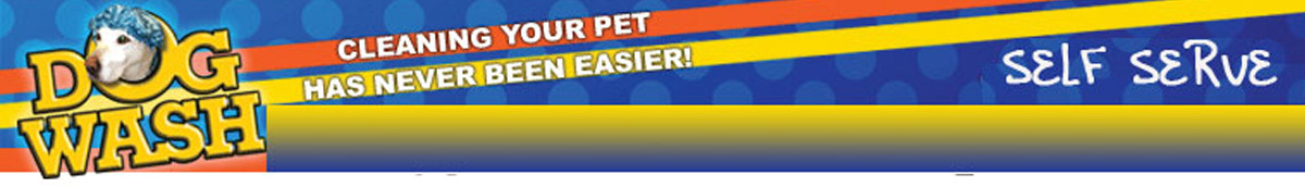 dog wash banner