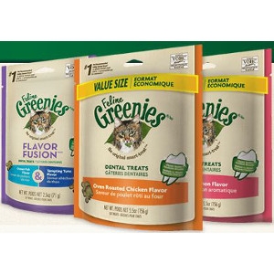 greenies catnip dental treats