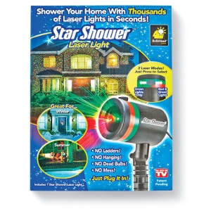 star shower laser light projector