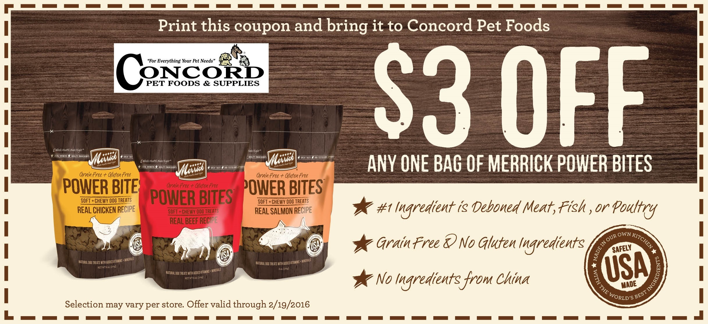 Discount coupons for waterworld concord