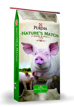 Purina® Nature's Match® Sow & Pig Complete | Knisley's Pet & Farm Center