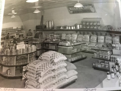 inside store