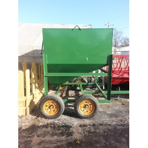 King Ag 3 Ton Portable Feed Bin | Farmers Mid County Feed- Nashville, IL