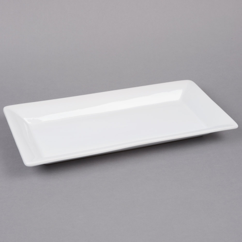 White Rectangular Platter (18" L x 9" W) Grand Event Center