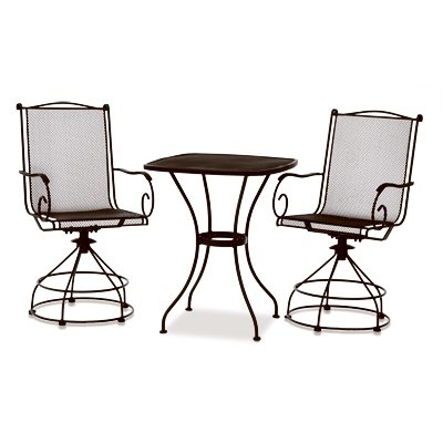 Uptown 3 Piece Balcony Furniture Set Louisiana Nursery Uptown 3 Piece Balcony Furniture Set