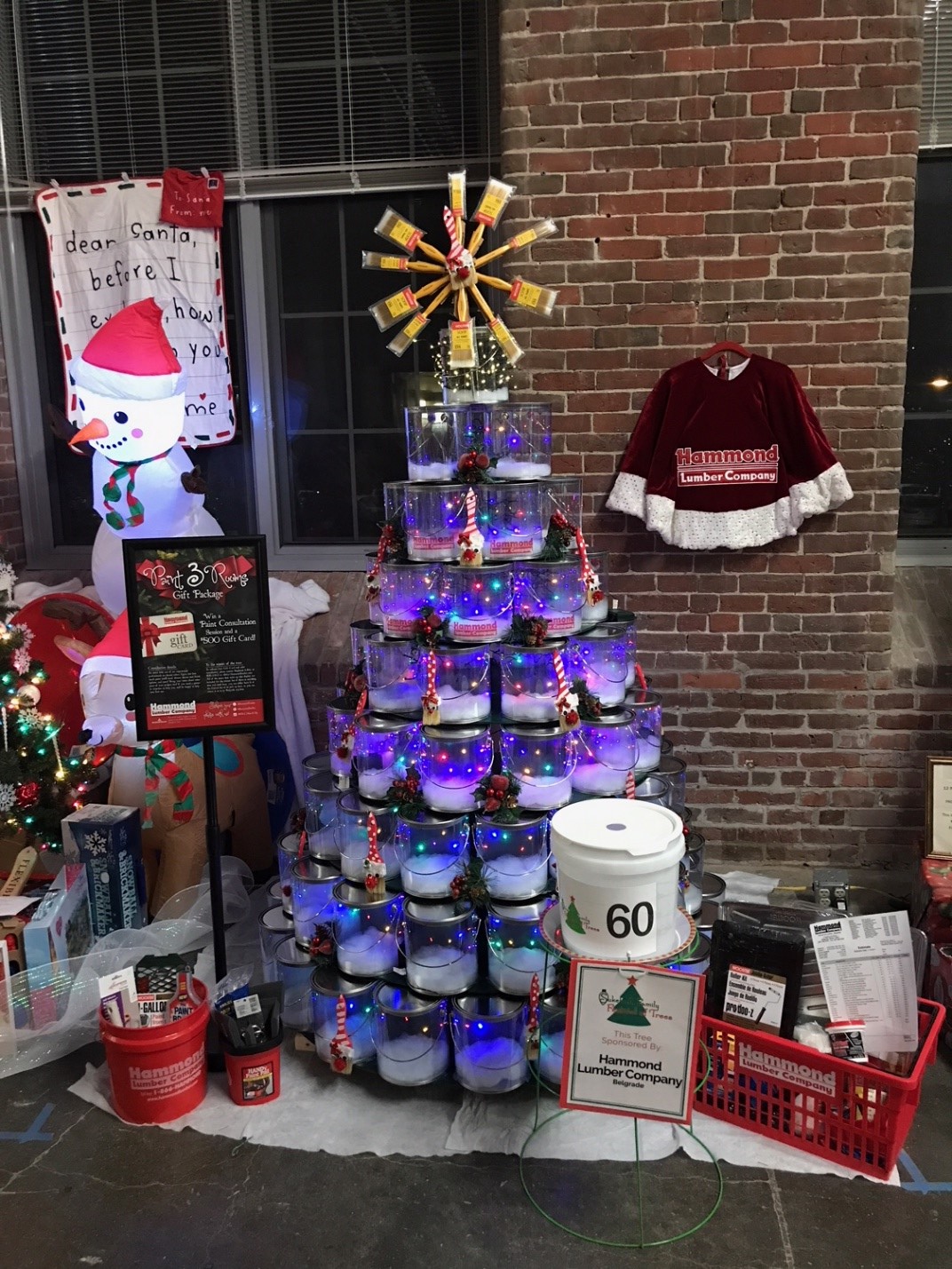 Bringing Joy this Season with the Festival of Trees Hammond Lumber