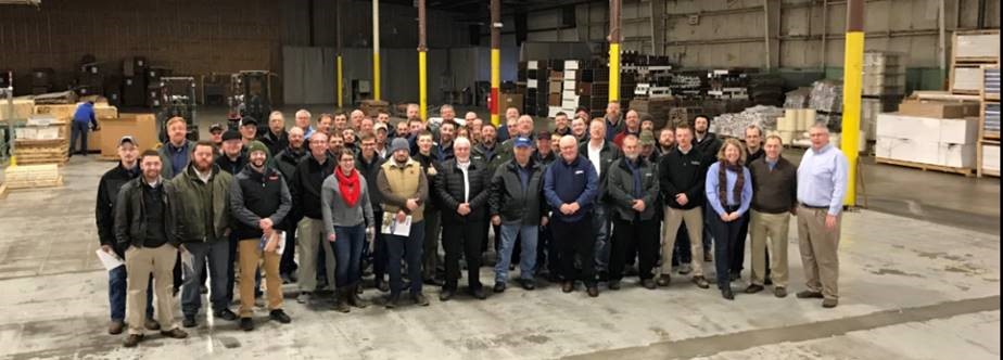 Hammond Lumber on their New England training tour