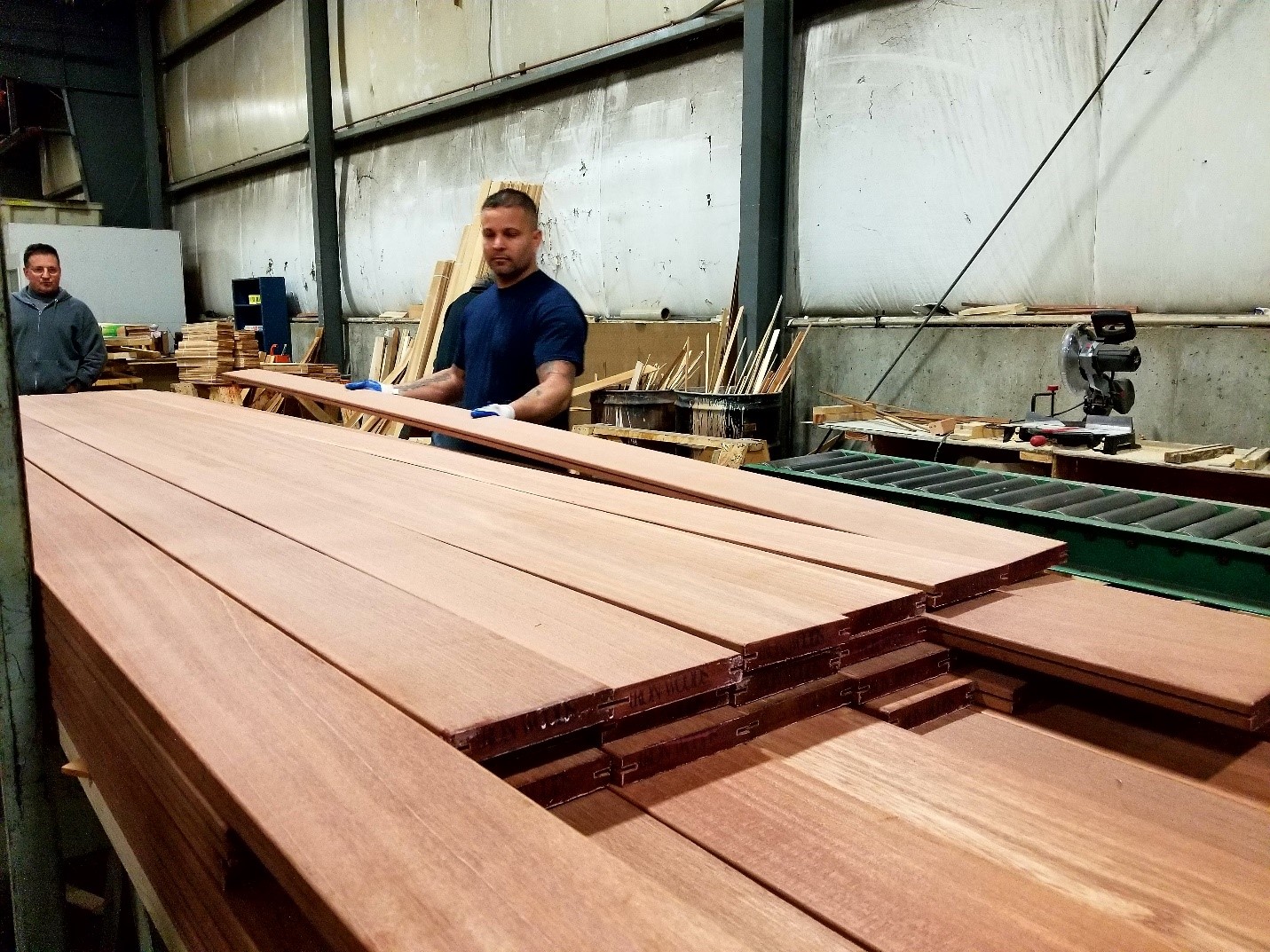 Hammond Lumber Company at Coastal Forest Products factory for training