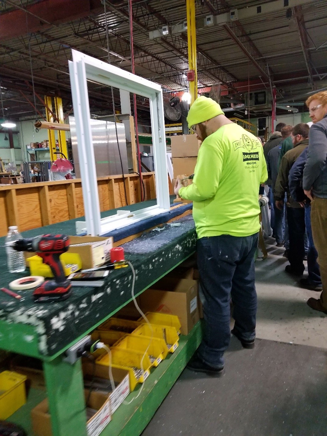 Hammond Lumber Company at lockheed windows factory