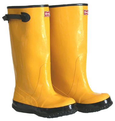 17-In. Waterproof Yellow Boots, Size 12 | Tri-Supply & Equipment | New ...
