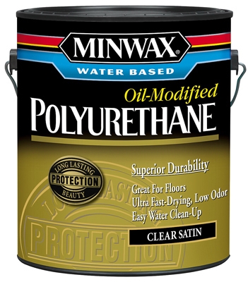 Water-Based Polyurethane, Satin, 1-Gal. | Tri-Supply ...