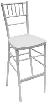 tall white chair