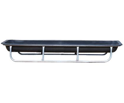 Galvanized Bunk Feeder W Drop In Liner Bayou Robert Cooperative