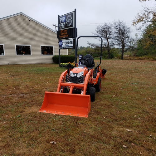 Kubota BX23 Backhoe Loader Tractor PIP Rental Farmington, NH